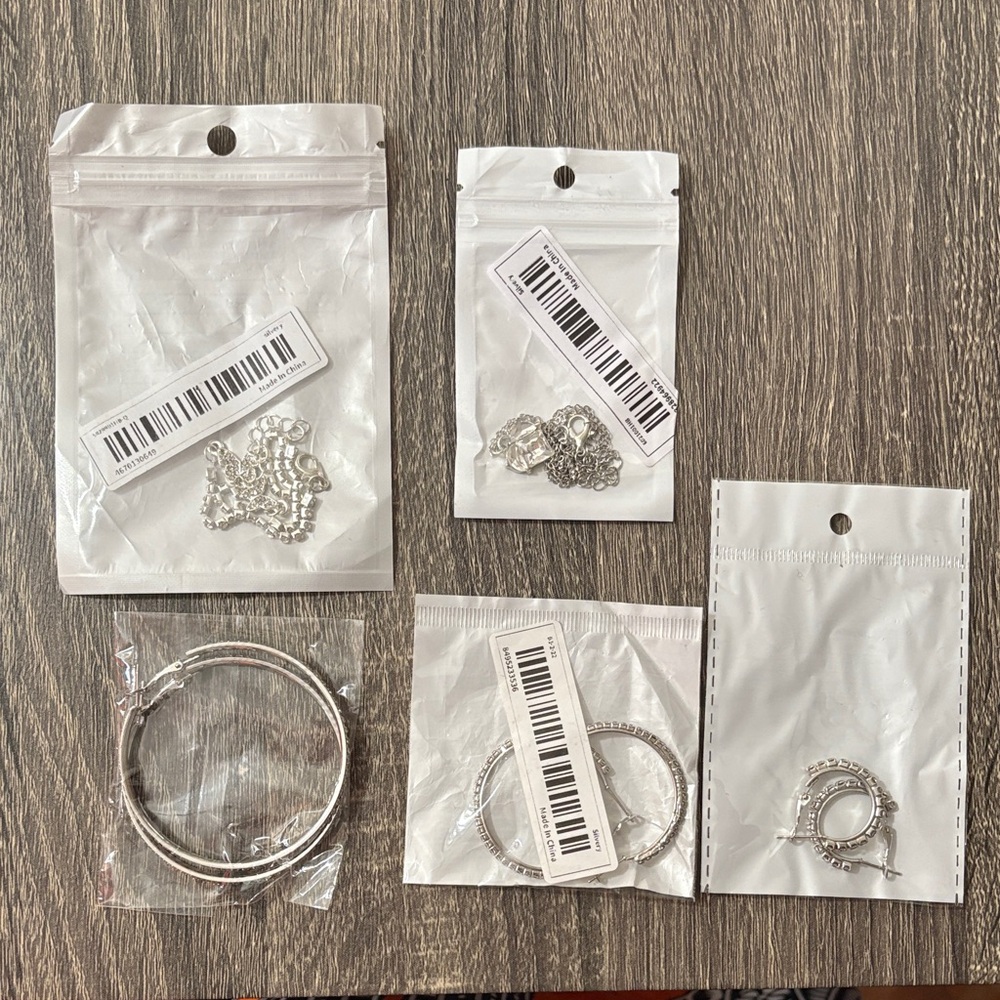 Silver Jewelry Set